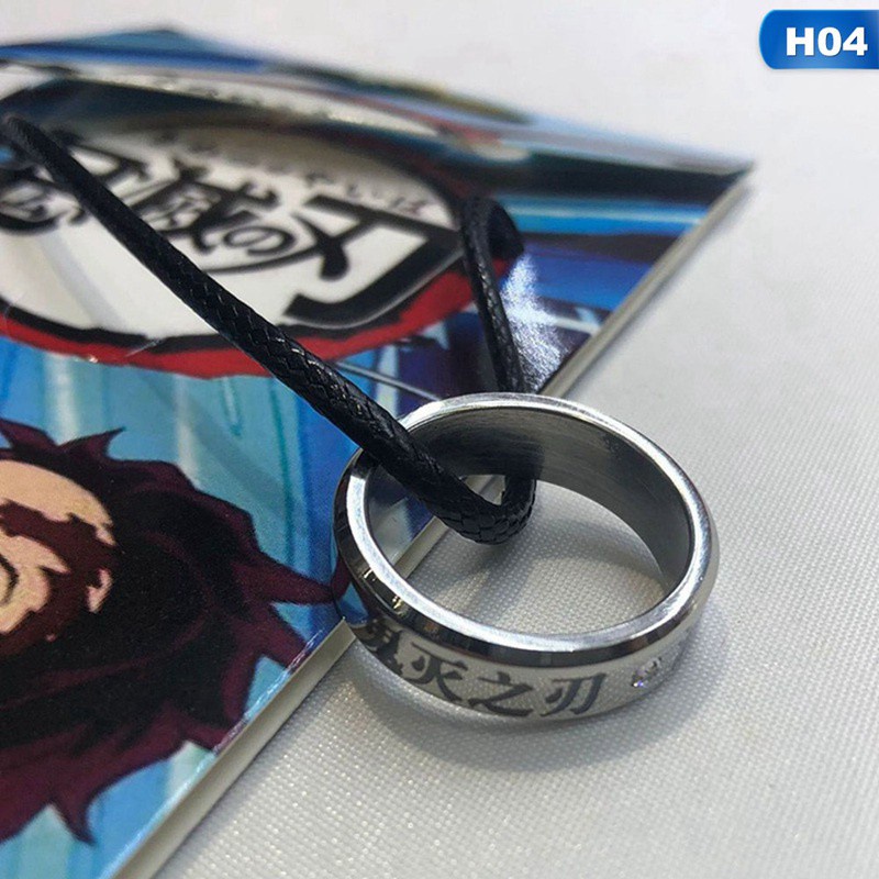 Devil's Blade JOJO's Bizarre Adventure My Hero Academia Ring Necklace