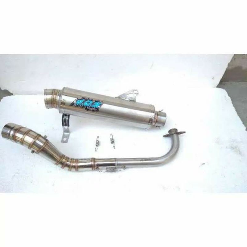 KNALPOT CUSTOM BEST3 DOS KNALPOT BEST3 AEROX NMAX VARIO MIO BEAT PCX LEXI DLL