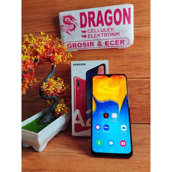 BEKAS SAMSUNG A20 ram 3/32