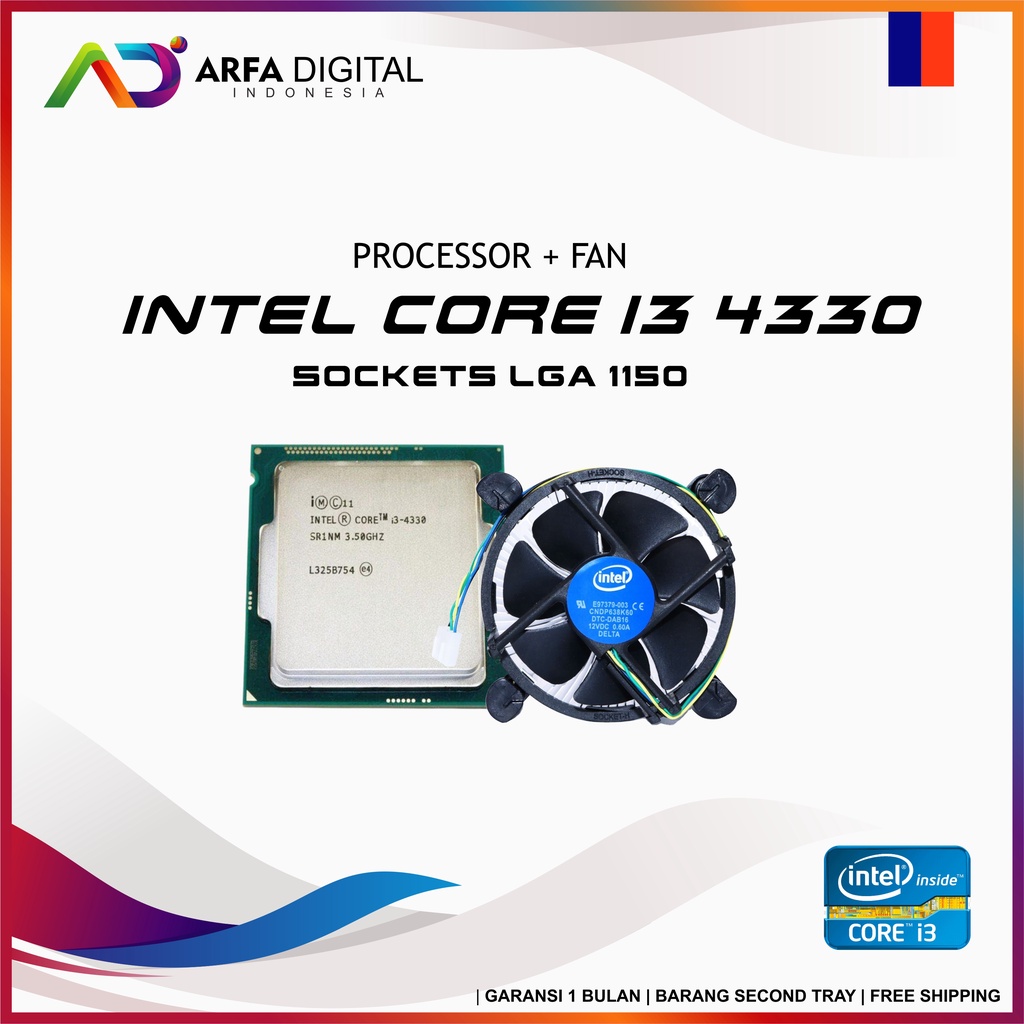 Processor Intel Core i3-4330 3.5Ghz Chace 4MB [Tray] Socket LGA 1150