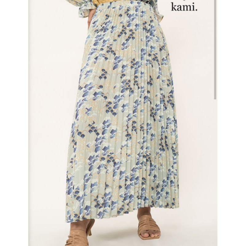 Mint Green Kanagawa Zaida dan Inas by Kami Idea Collaboration