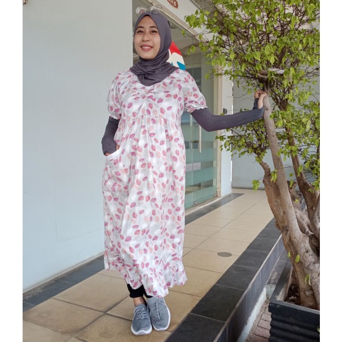 Daster kekinian babydoll katun Jepang ori Tokai high quality gratis ongkir