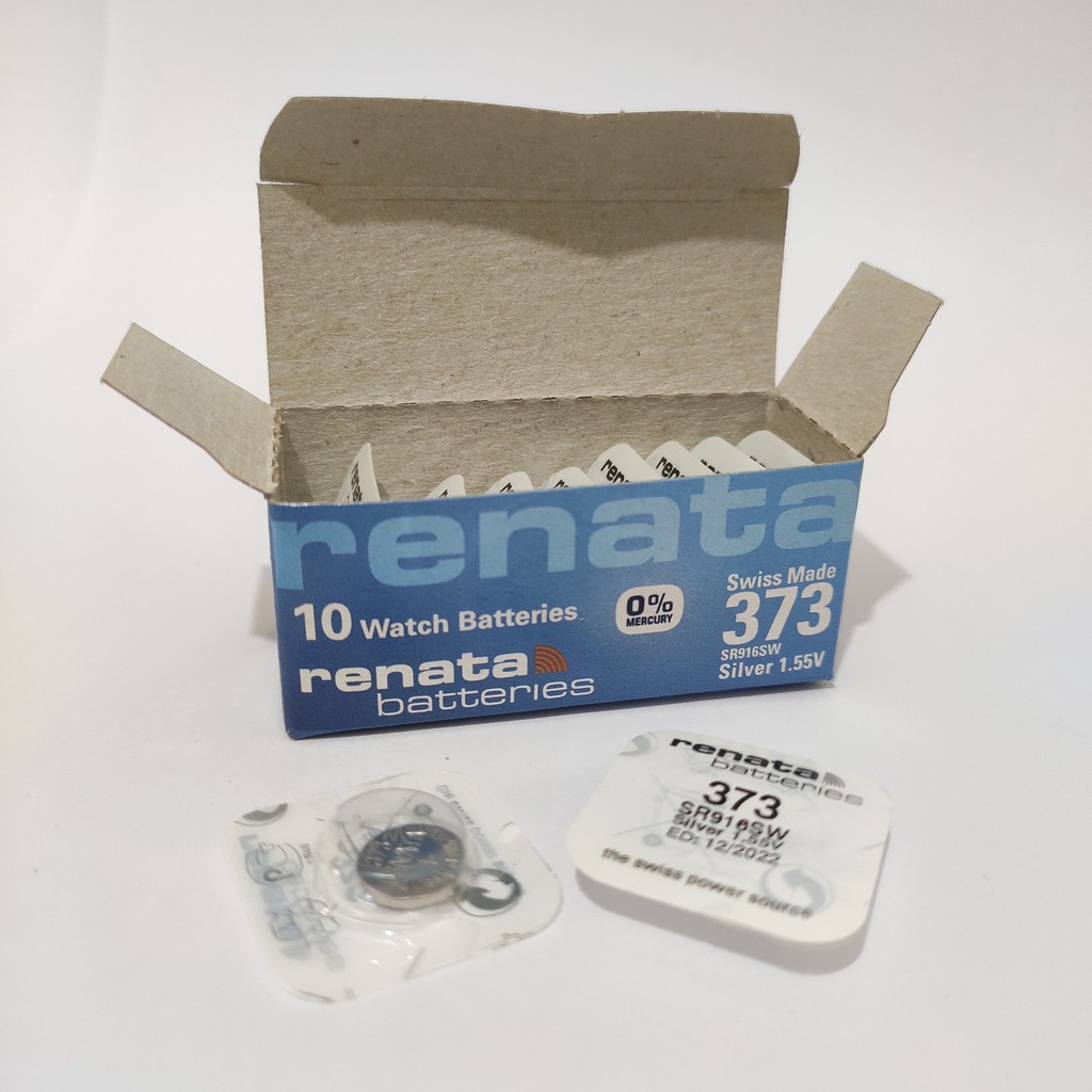 BATTERY BATRAI JAM TANGAN RENATA 373 SR916SW ORIGINAL