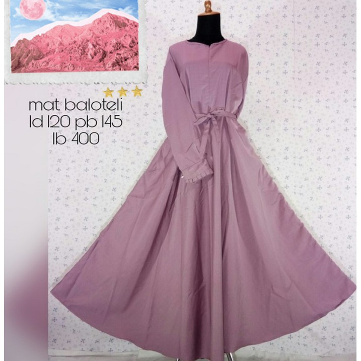 baju muslim wanita dress gamis maxi shofiya lucia jumbo bigsize xxl - Maroon