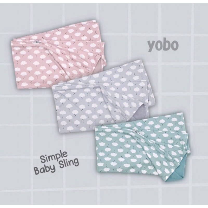 Yobo Geos Gendongan Simple Sling - Gendongan Bayi