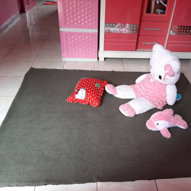 Kain bulu domba cocok buat karpet