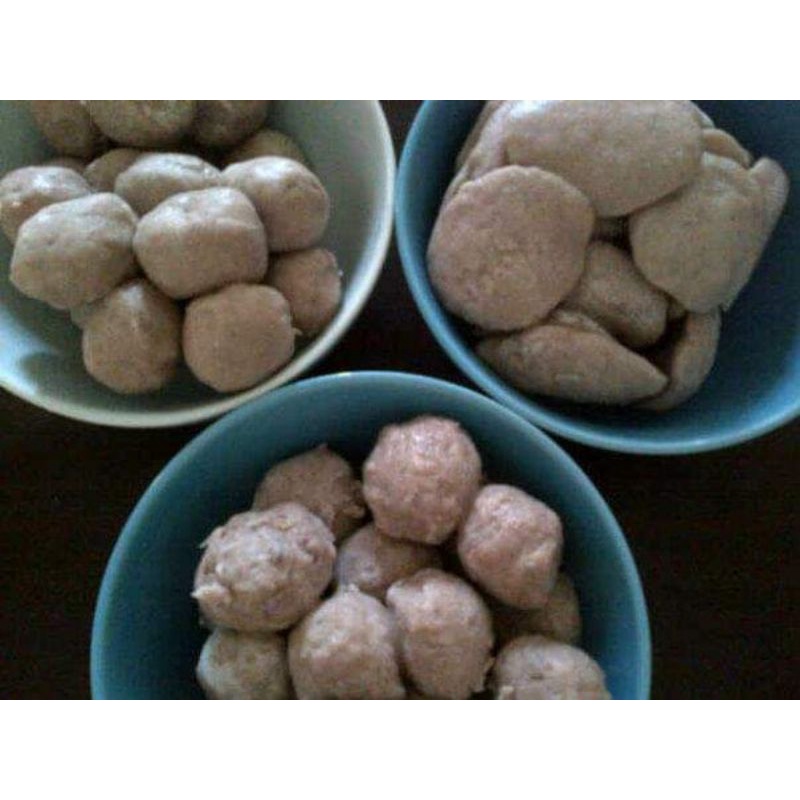 

Baso sapi gepeng / bulat / urat MENTAH