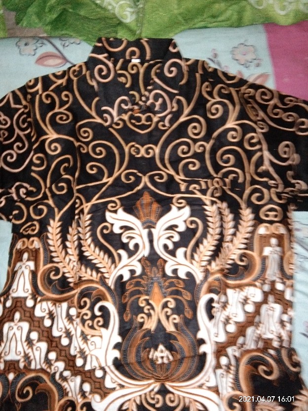 Kemeja Batik Big Size 4l-5l Hem Pria Jumbo Atasan Baju Batik Pria Ukuran Besar Dhl