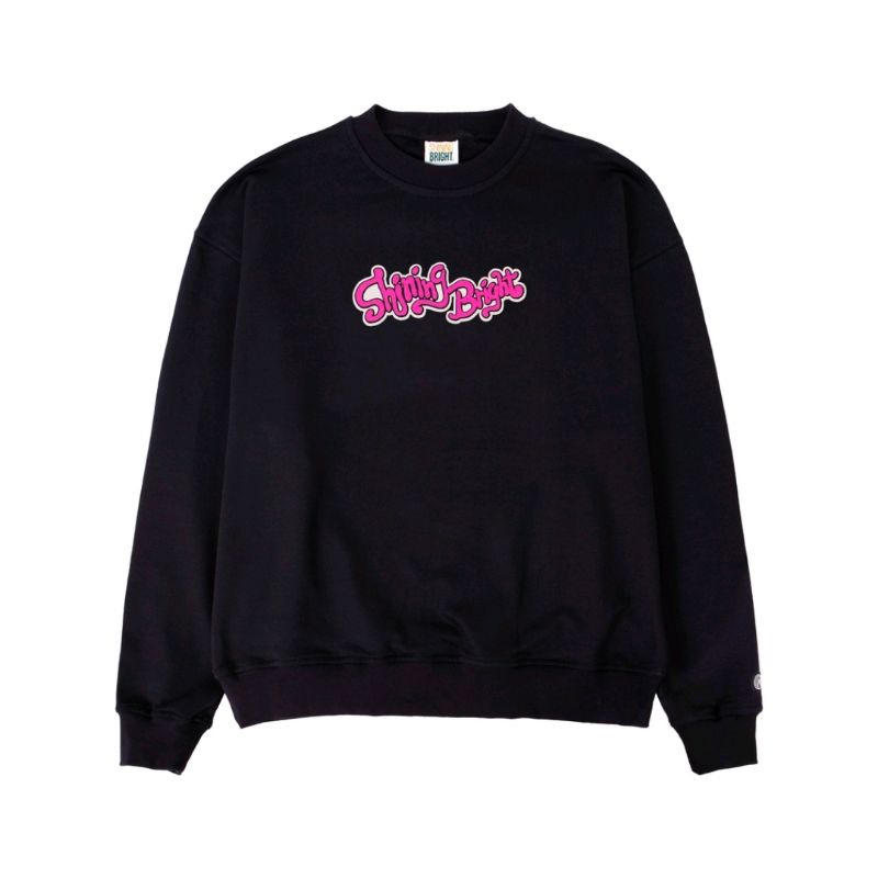 SHINING BRIGHT | Fun Park Crewneck -Black