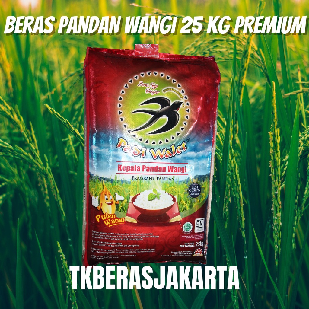 

Beras Pandan wangi Merah 25 kg