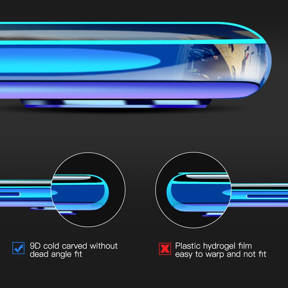 Pelindung Layar Tempered Glass Untuk Huawei P30 P20 P40 Lite Nova 3i 5i 5T 6SE Y7 Y6 Y9 Prime 2019 Y5P
