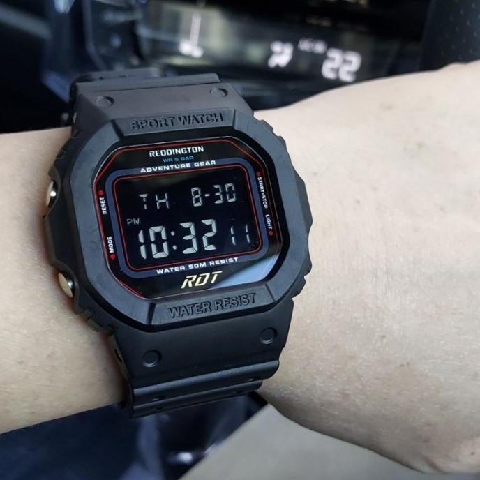 OK JAM TANGAN PRIA REDDINGTON DIGITAL R6034 DFGF65456