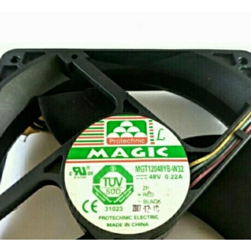 Kipas Fan DC 48V - 0.22A  12cm merek magic mantap pakai lahat