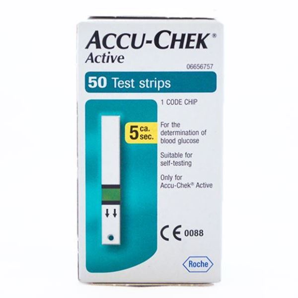 Accu Check Active Test Strip Isi 50 Strip Accu Check Active Test Strip / Strip Accu Check isi 50 Strip Strip Accu-Chek Active Isi Ulang Accuchek Refill Accucheck Refil Accu Check Active Accu Chek