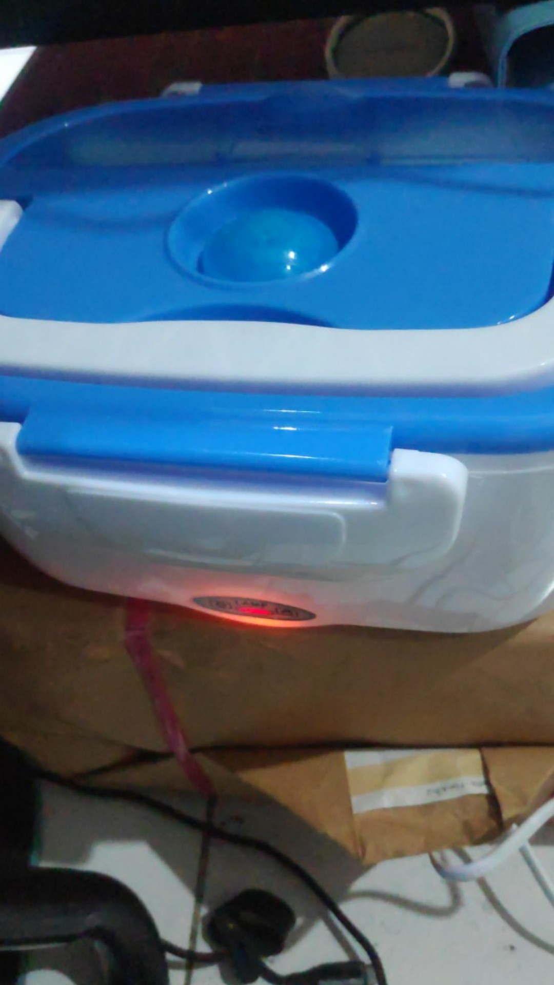 Kotak Makan Elektrik Dengan Penghangat Makanan Lunch Box Electric Tempat Bekal Tahan Panas
