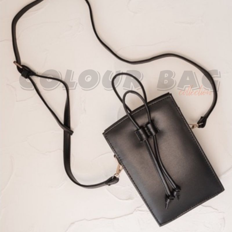 CLR - Sling bag - Tas fashion Simpel korea - Fit bag Hitam