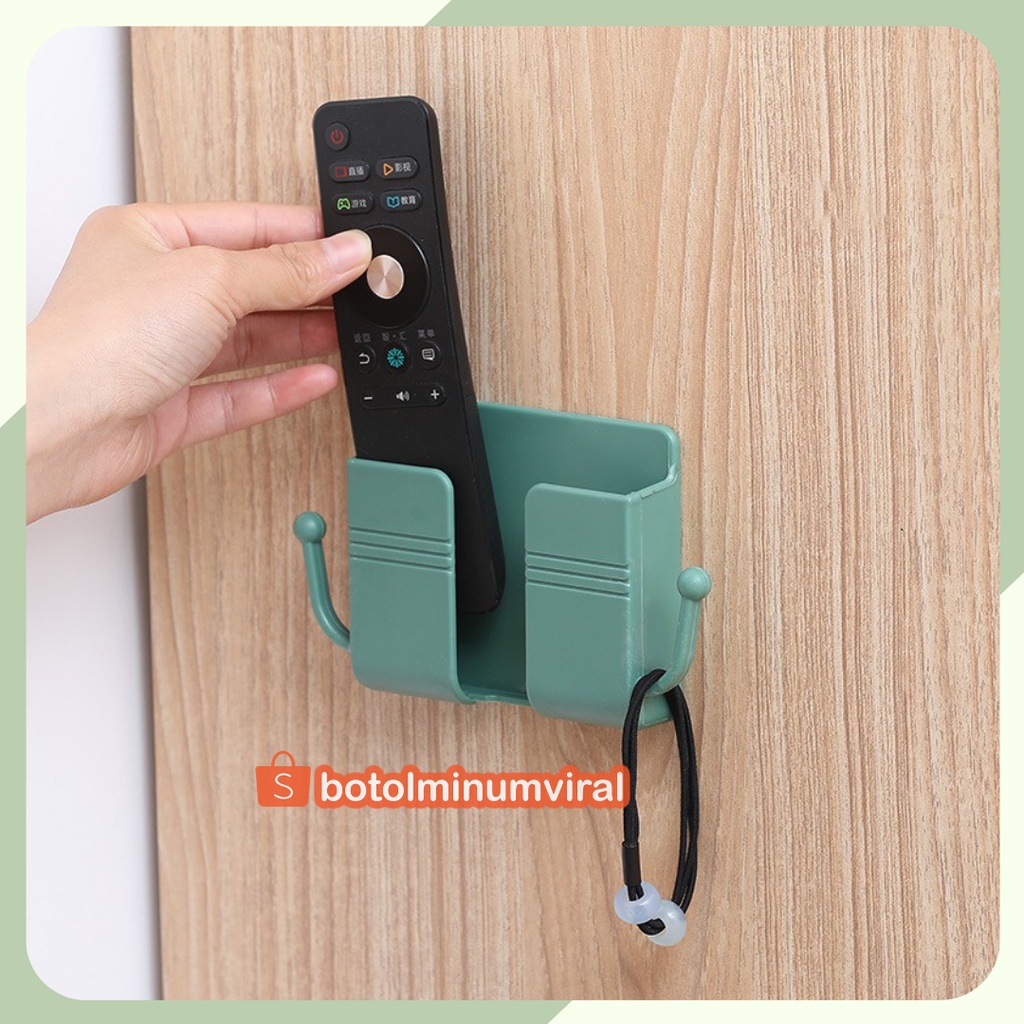 Rak HP Dinding Hanger Holder Charger Tembok Tempat Handphone Remote