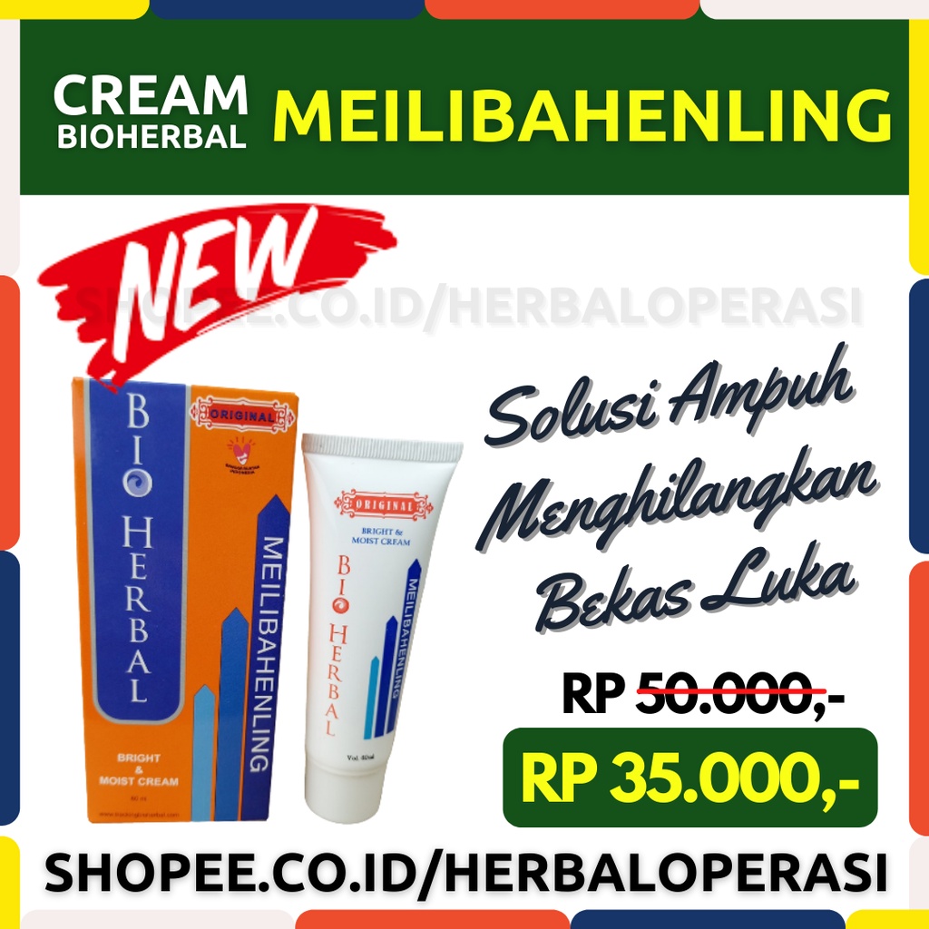 Penghilang Bekas Strech Mark (Meilibahenling Original Asli Bpom)