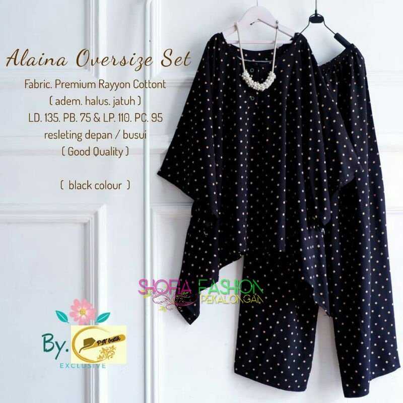ANNAJA TUNIK INARA KHALISA setelan wanita rayon diamond mix kringkel wanita