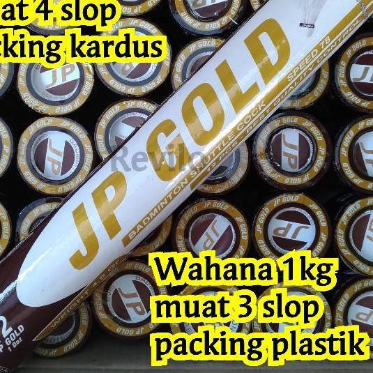 JP GOLD PREMIUM Badminton Shuttle Cock Kok Bulutangkis JP PRO Revilo