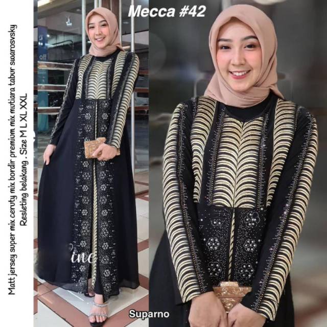 MECCA 38 39 40 41 42 43 | GAMIS TURKEY | GAMIS TURKI MURAH | ABAYA TURKI ORI | GAMIS TURKI MUSLIM