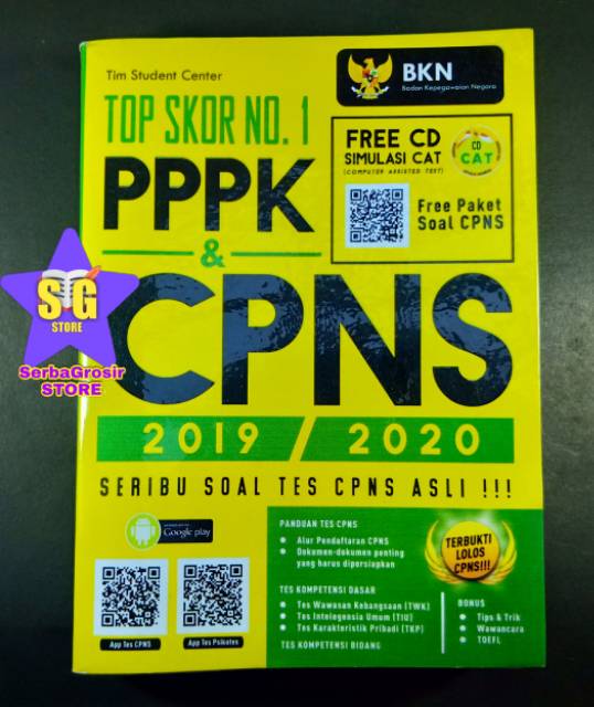 Buku CPNS 2019/2020 super hots soal