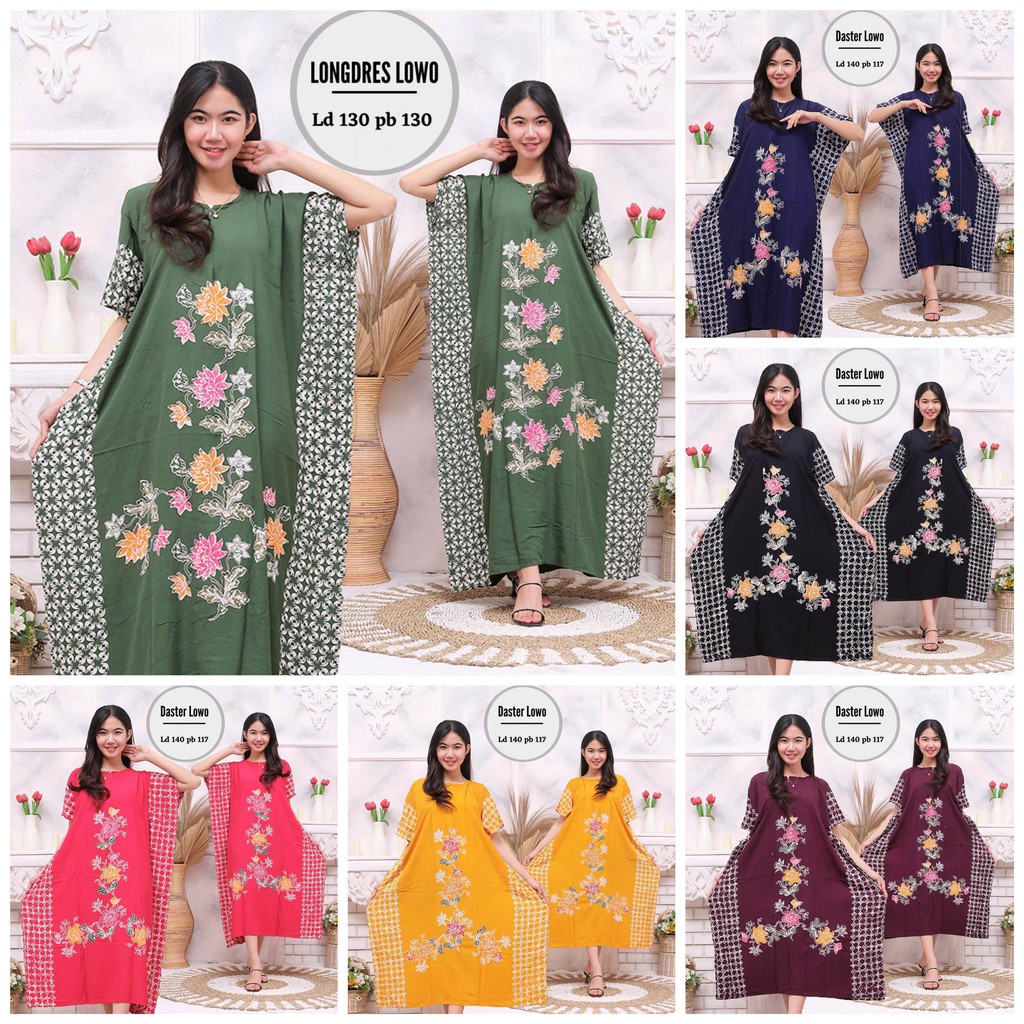 DASTER LOWO | BATIK TULIS | LONGDRESS BATIK PEKALONGAN