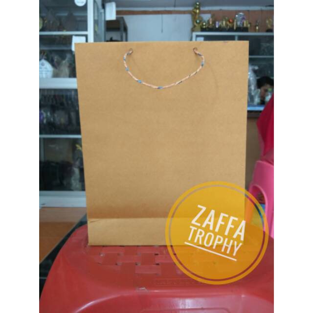 

paper bag untuk plakat