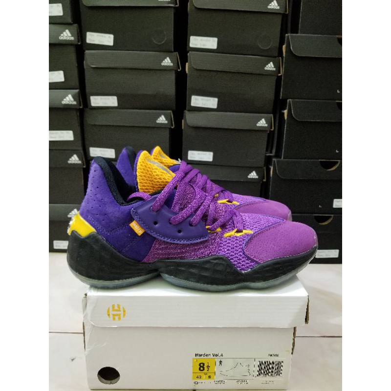 Sepatu Basket Adidas Harden 4 Low La Lakers