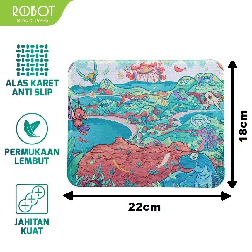 Robot RP01 RP-01 MOTIF Safari Mouse Pad MOUSEPAD ALAS MOUSE Anti Slip With Soft Surface