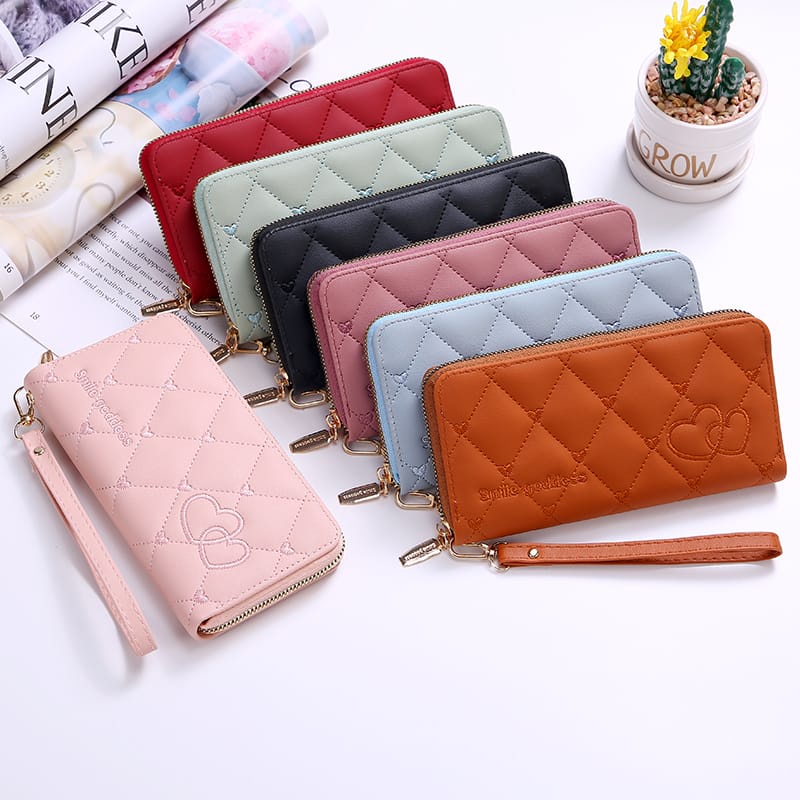 ♥DPS829♥Dompet Panjang Wanita D305 Import variasi love/ Dompet Wanita Trendy Import Cantik