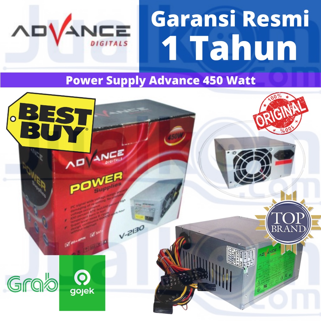 Power Supply Advance 450 Watt PSU Resmi