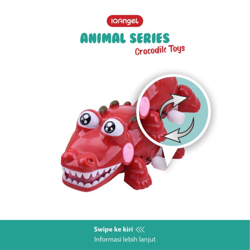 Iqangel Crocodile Toys