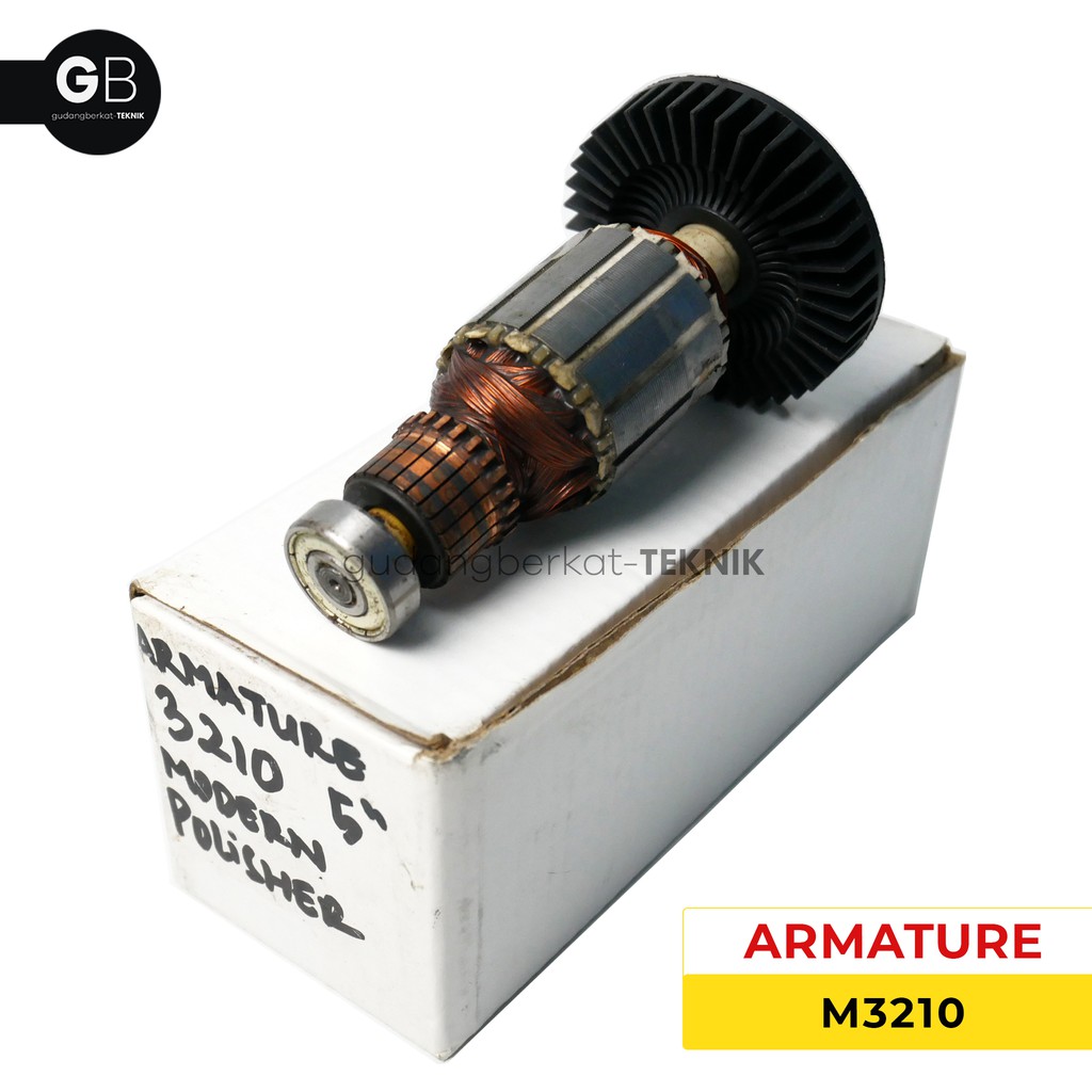 Armature Mesin Poles 5" MODERN M3210 / Angker MODERN POLISHER 5inch M 3210