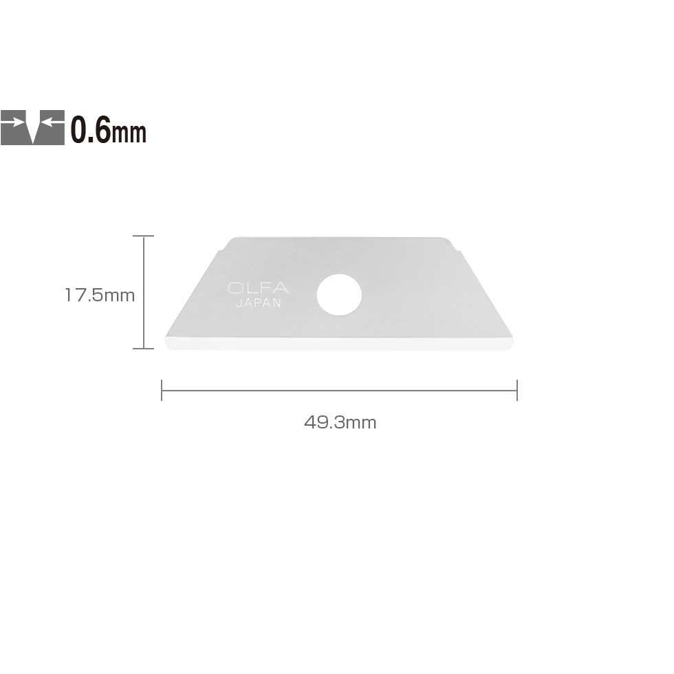 

Olfa-Spare Blade RSKB-2/5 (5pcs pack)