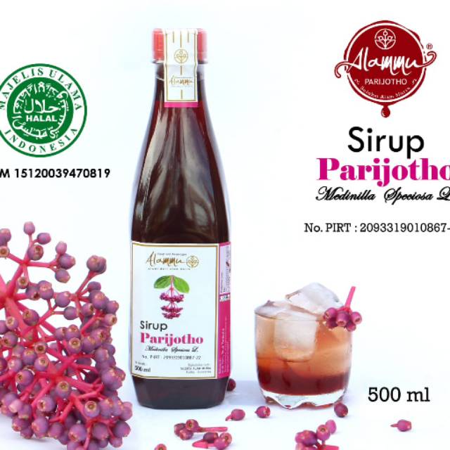 

Sirup parijoto 500 ml