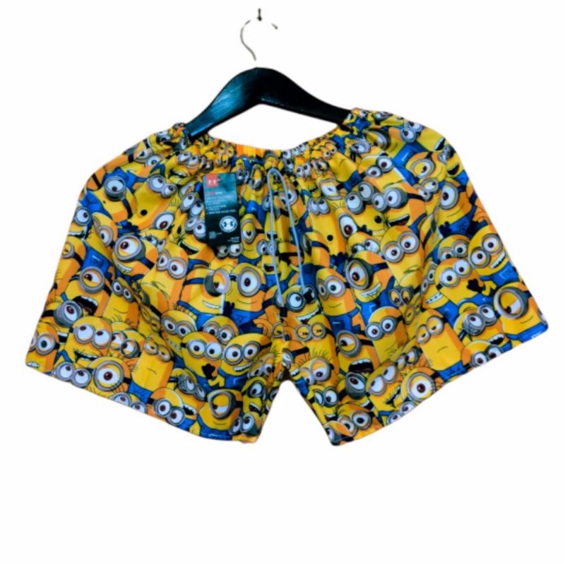 boxer pria celana pendek remaja-dewasa panjang 35cm dan 42cm-F