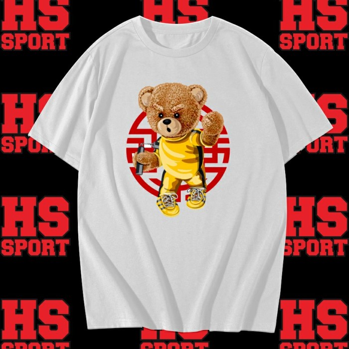 KAOS BEAR - BAJU BERUANG - TSHIRT BEAR - BAJU BEAR IMLEK BRUCE LEE