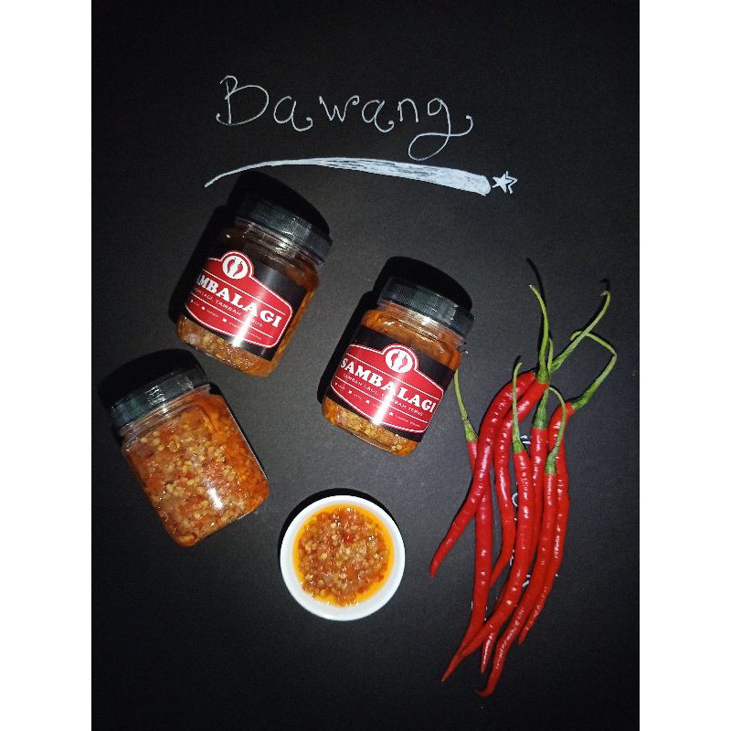 

Sambal Bawang homemade 200 ml