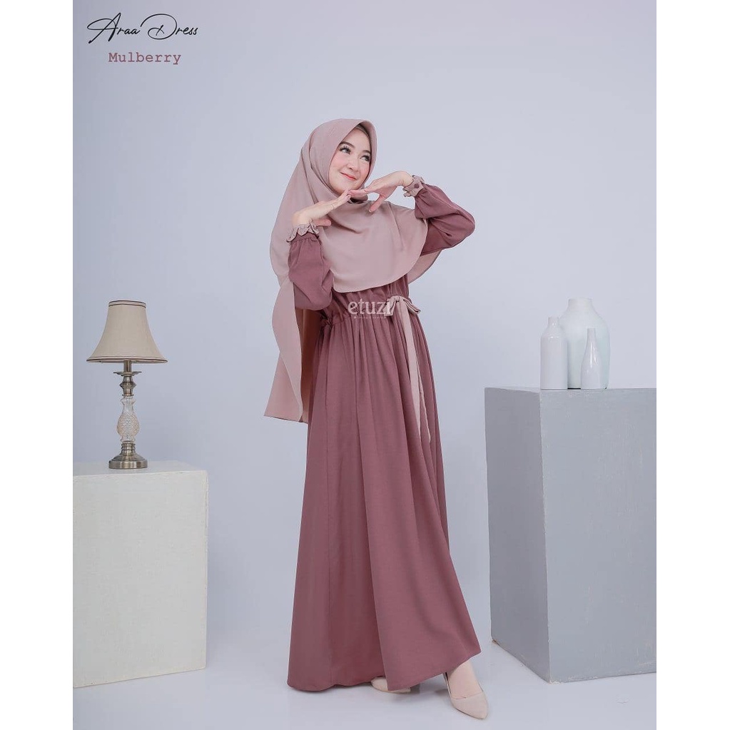 Murah Gamis Sakura | Gamis Syari saja Terlaris | Gamis Moscrep Premium Elegan