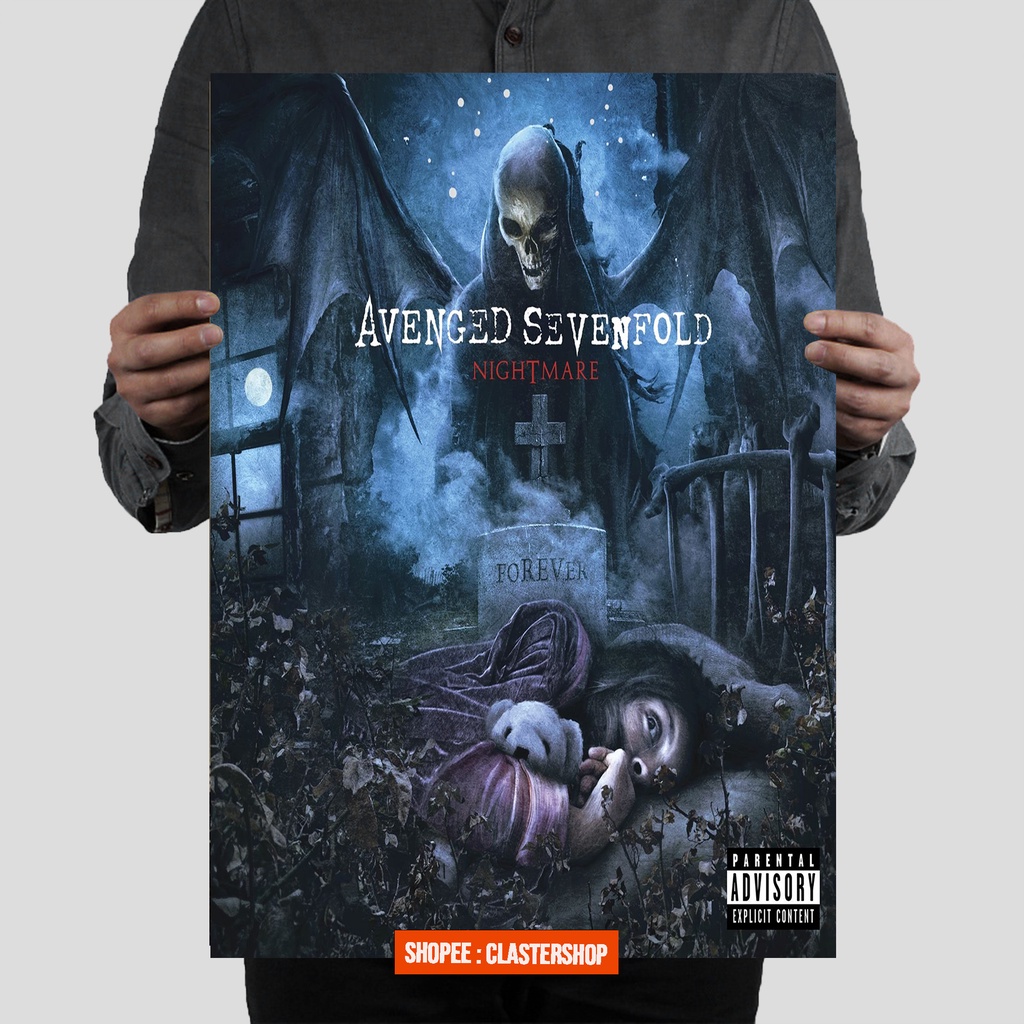 POSTER BAND AVENGED SEVENFOLD Poster Dinding Aesthetic Poster Aesthetic Poster Murah Poster Retro Ba