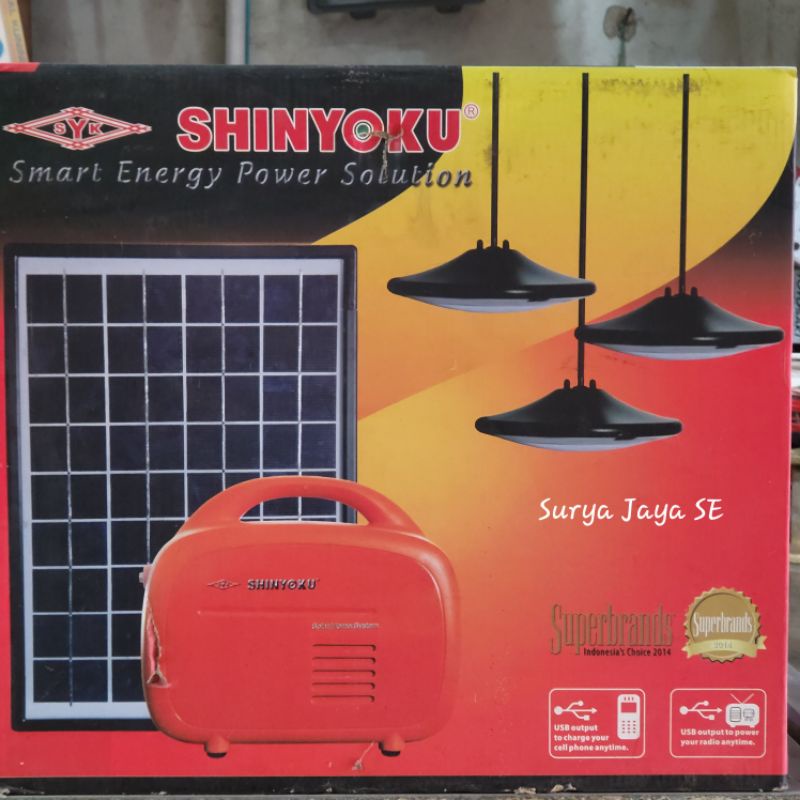 portable solar panel shinyoku smart energy power solution