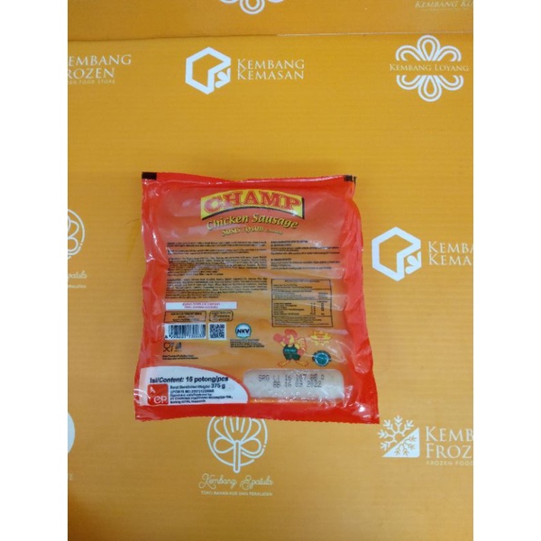 

champs chicken sausage 375gr