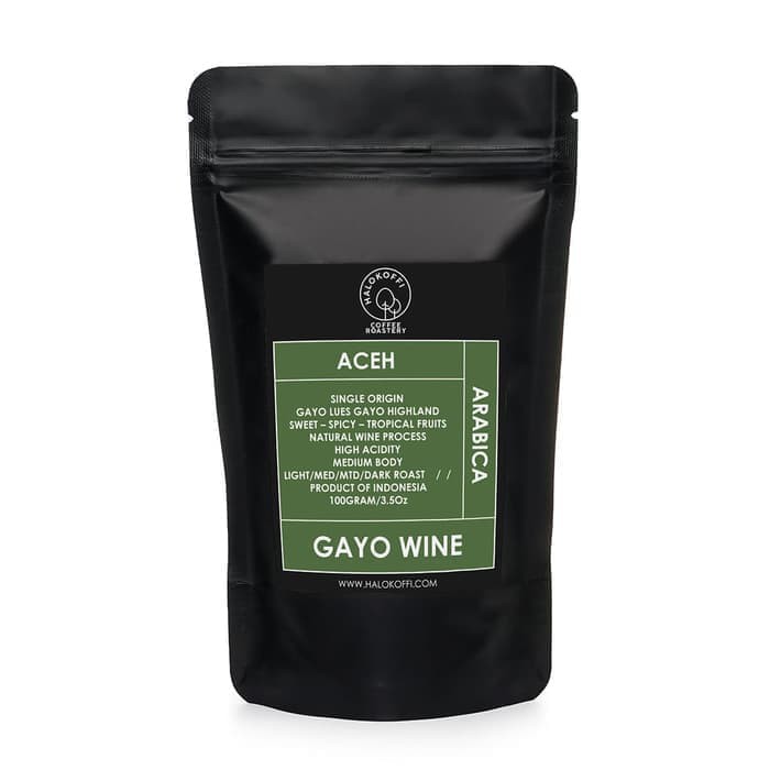 

Kopi Arabika Aceh Gayo wine 100 gr