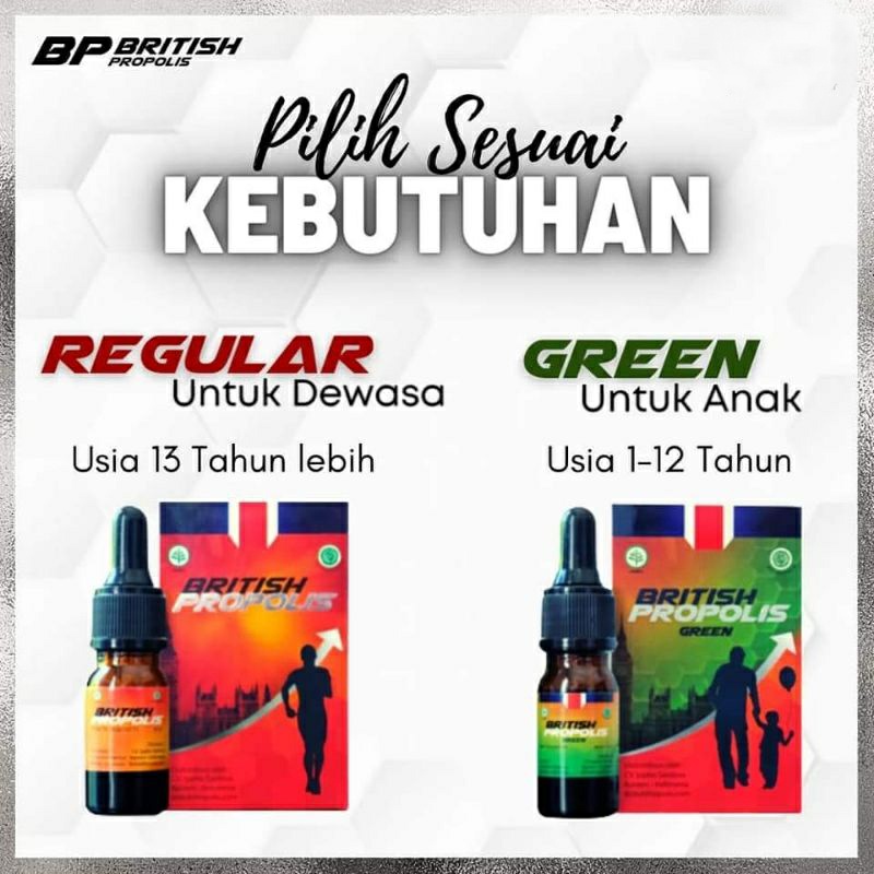 British Propolis Premium Untuk Pemulihan, Stamina dan Imunitas