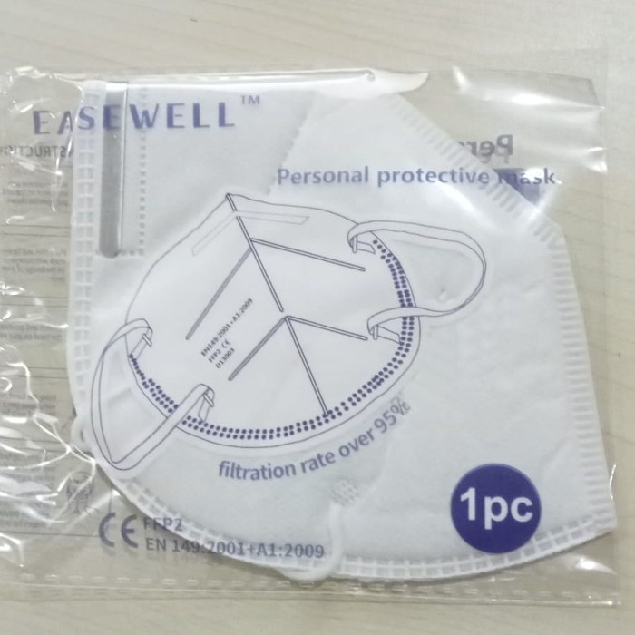 Easewell Masker Protective FFP2 KN95 1 Pcs Original