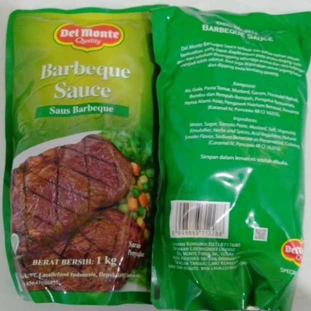 

DELMONTE SAUS BARBEQUE 1KG