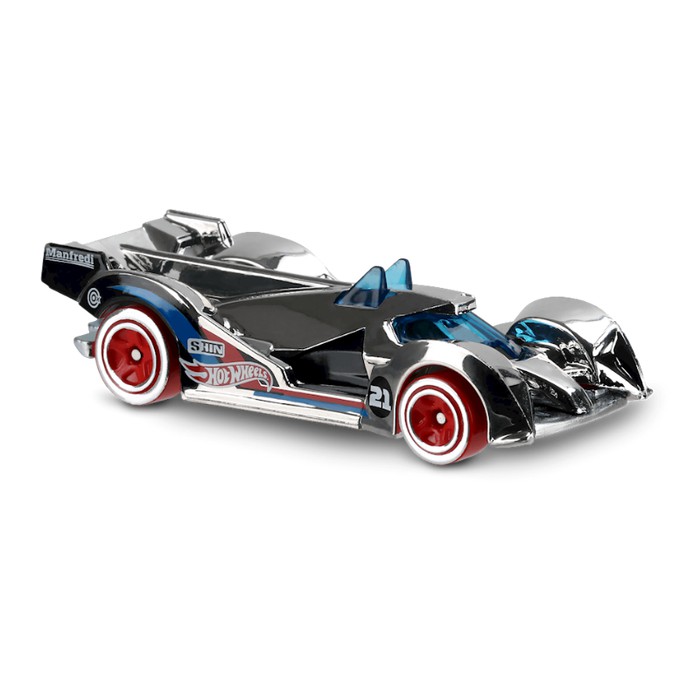 PALING DICARI  Hi-Tech Missile Chrome / Silver - HW Hotwheels Hot Wheels