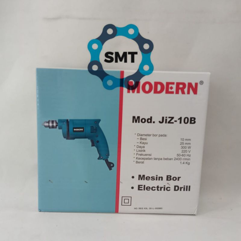 Mesin Bor Listrik 10mili Searah Jiz-10B Jiz10B Jiz 10B Modern