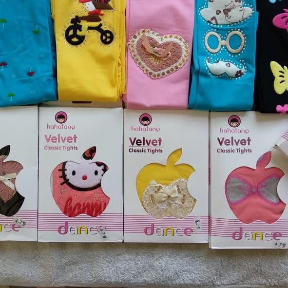 ♠ PROMO Stocking anak legging dance velvet classic tights hahatang ♡